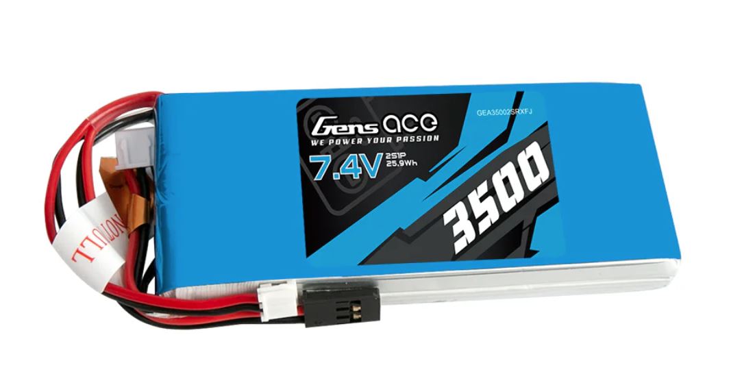 Gens Ace Li-Po akku 7.2v 3500 mah JR GEA35002SRXFJ GEA35002SRXFJ