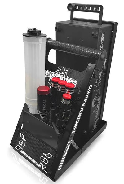 T-Work's Pit Box Prenium Thermique Alumínio e carbono TT-102A