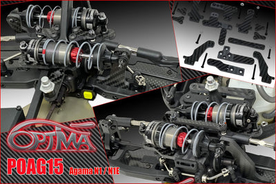 Optima Carbon upgrade suspension kit Agama N1 N1E POAG15