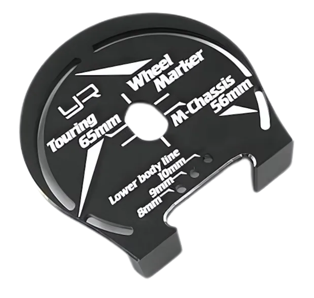 Yeah Racing Wheel arch marker Touring aluminum YT-0203BK