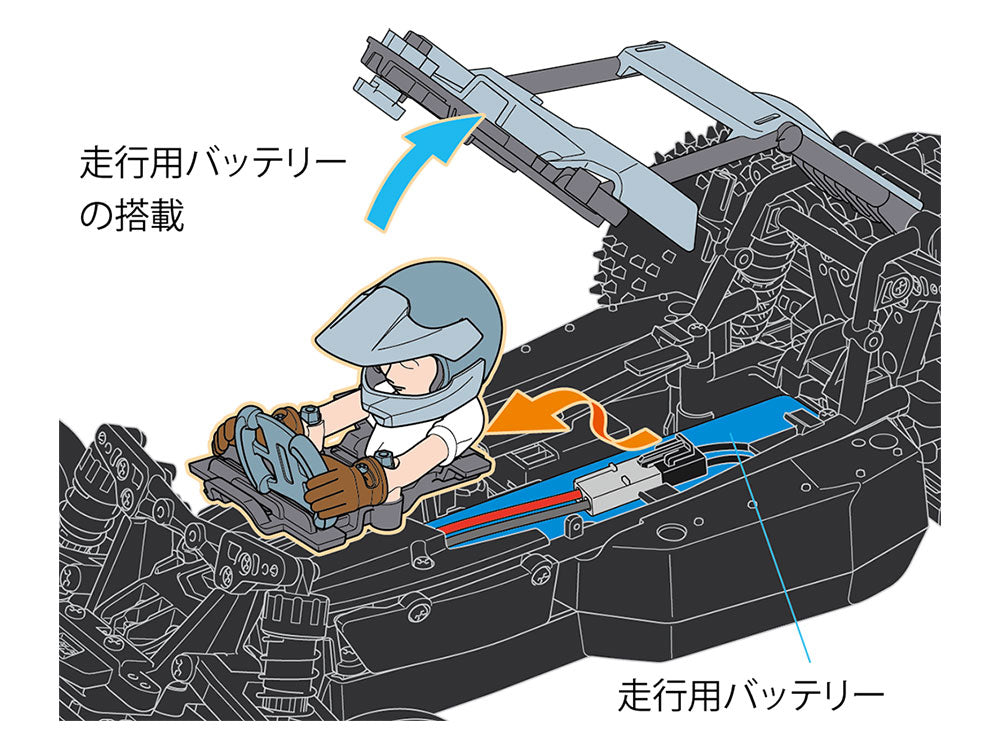 Tamiya DT-04 Buggy KIT de caça NXGEN 58741