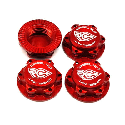 RC Project Wheel nuts 17mm Alu (x4) RCPJ-A033