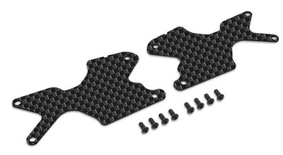 T-Work's Rear triangle carbon plate 1.5mm (x2) RC8 B4 TO-246-B41-R-15