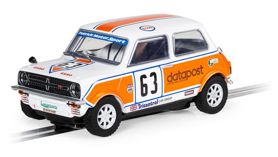 Scalextric Auto Mini 1275GT Datapost Alan Curnow 1979 BSCC Standaard C4413