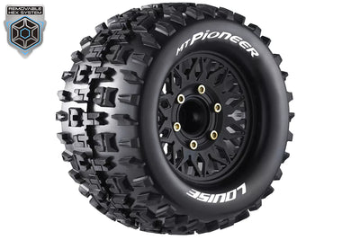 Louise RC Tires 1/10 Mt-Pioneer + 2.8 LR-T3202SX wheels