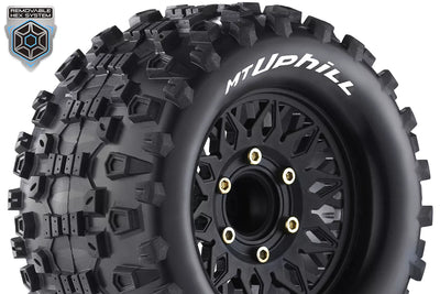 Louise RC 1/10 Mt-Uphill tires + 2.8 LR-T3204SX rims