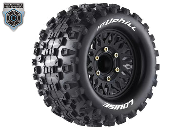 Louise RC Pneus 1/10 Mt-Uphill + Jantes 2.8 LR-T3204SX