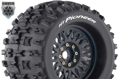 Louise RC Pneus 1/8 Mt-Pioneer + Jantes 3.8 LR-T3218X