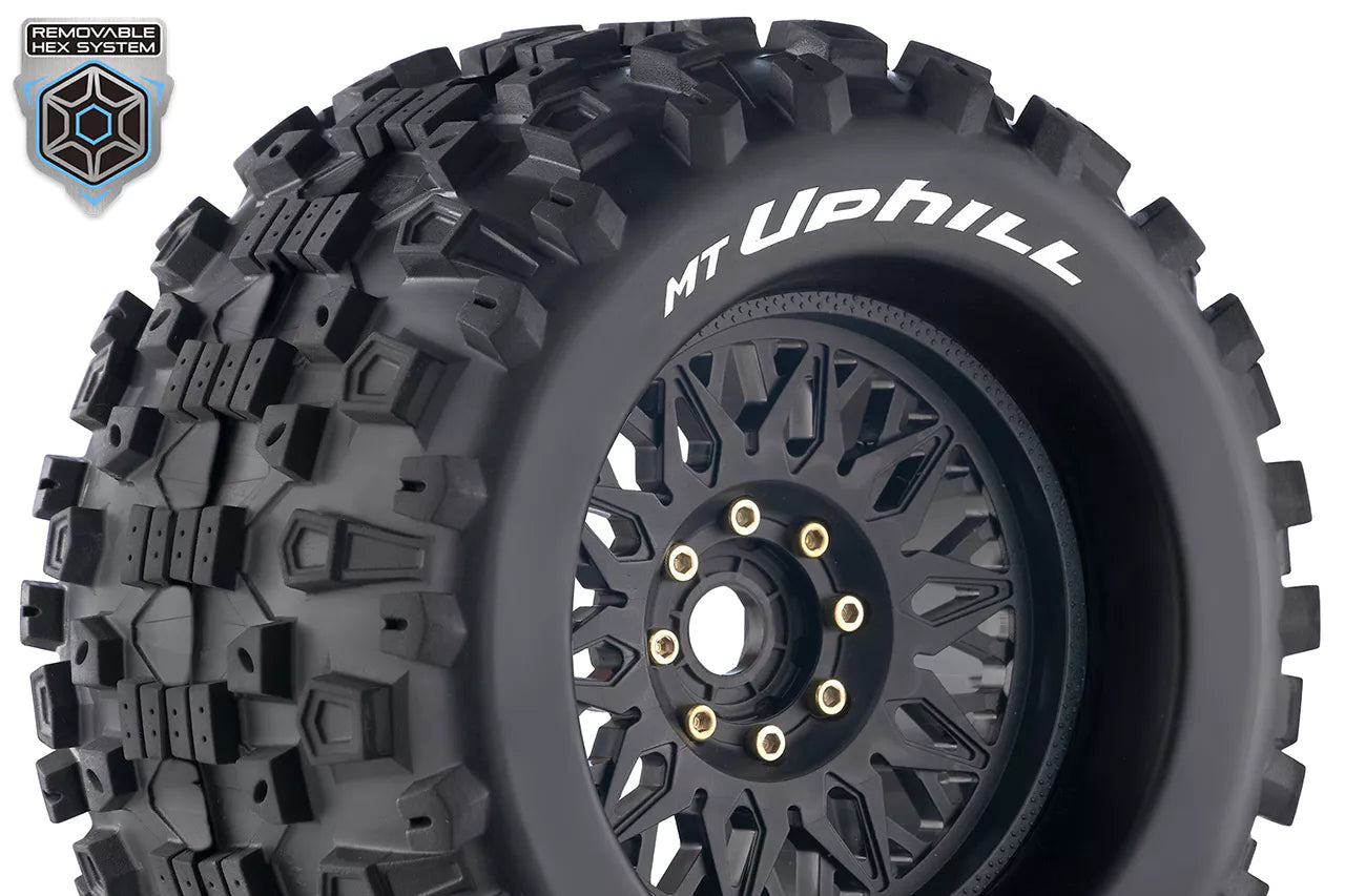 Louise RC 1/8 Mt-Uphill tires + 3.8 LR-T3219X rims