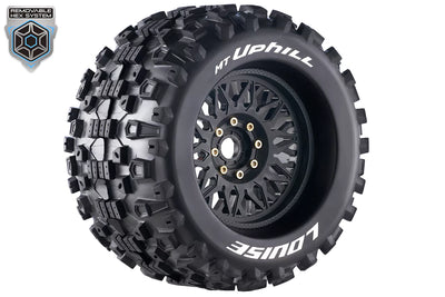 Louise RC Pneumatici Mt-Uphill 1/8 + cerchi LR-T3219X 3.8