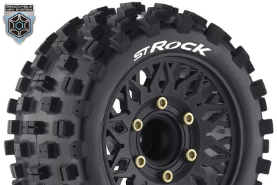 Louise RC 1/10 St-Rock tires + 2.8 LR-T3273SX rims