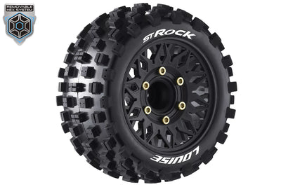 Louise RC 1/10 St-Rock tires + 2.8 LR-T3273SX rims