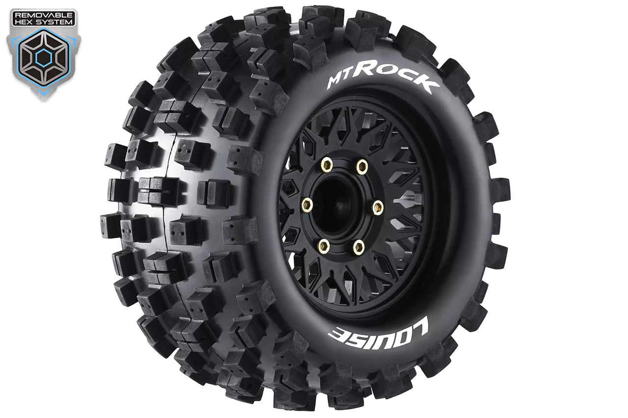 Louise RC 1/10 Mt-Rock banden + 2.8 LR-T3275SX velgen