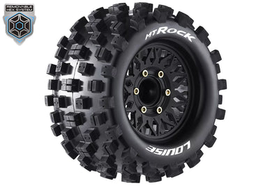 Louise RC Pneus 1/10 Mt-Rock + Jantes 2.8 LR-T3275SX