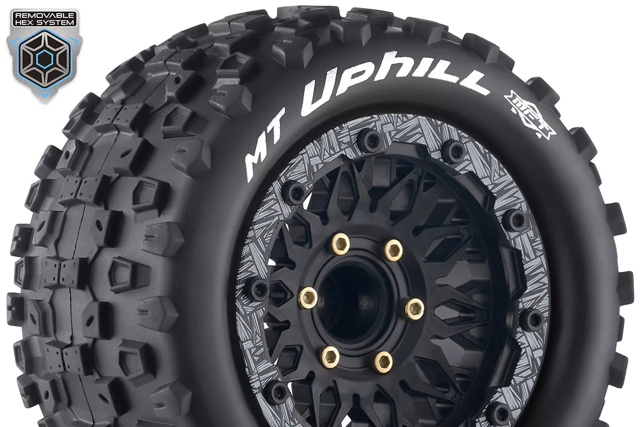 Louise RC 1/10 MFT Mt-Uphill tires + 2.8 LR-T3309SX rims