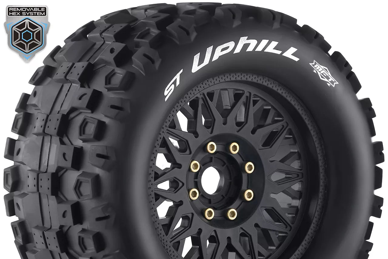 Louise RC 1/8 MFT St-Uphill tires + 3.8 LR-T3326X rims