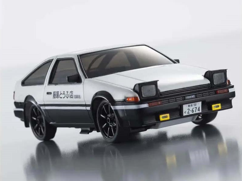 Kyosho Ensimmäinen Mini-Z RWD Initial-D Toyota Sprinter Trueno AE86 RTR 66601A