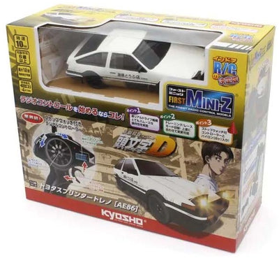 Kyosho First Mini-Z RWD Initial-D Toyota Sprinter Trueno AE86 RTR 66601A