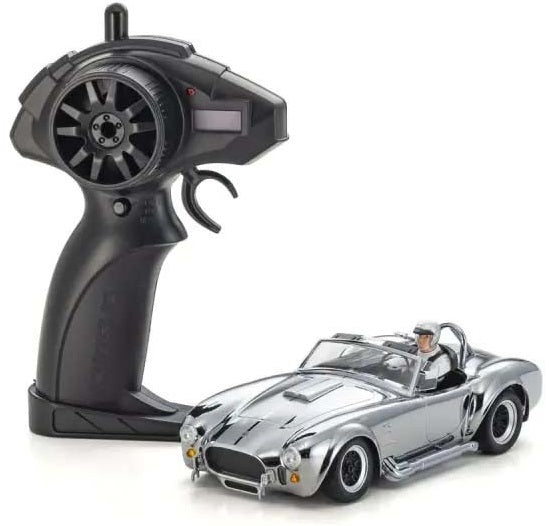 Kyosho Primeiro Mini-Z RWD Shelby Cobra 427 S/C 1960 Cromado 66610C