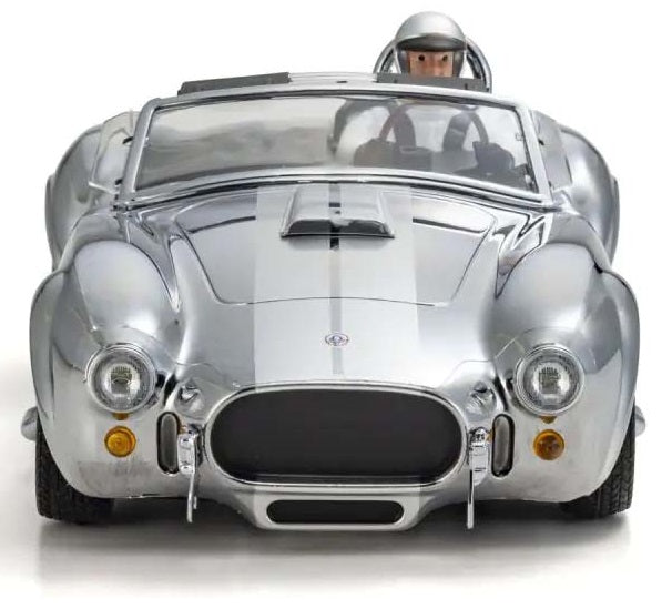 Kyosho Primo Mini-Z Shelby a trazione integrale Cobra 427 S/C 1960 Chrome 66610C