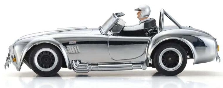 Kyosho Primo Mini-Z Shelby a trazione integrale Cobra 427 S/C 1960 Chrome 66610C