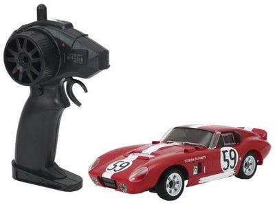 Kyosho En primer lugar Mini-Z RWD Shelby Cobra Daytona nº 59 Rojo 66611A