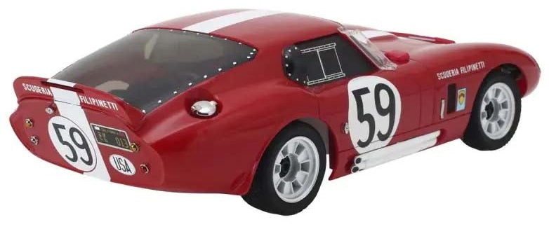 Kyosho Primo Mini-Z Shelby a trazione integrale Cobra Daytona No.59 Rosso 66611A