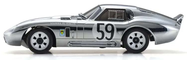 Kyosho First Mini-Z RWD Shelby Cobra Daytona No.59 Chrome 66611C