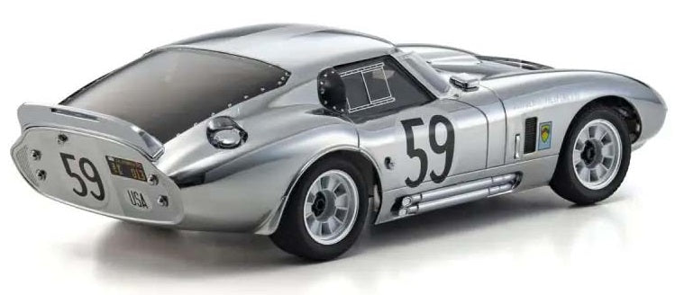 Kyosho Primo Mini-Z Shelby a trazione integrale Cobra Daytona n. 59 cromato 66611C