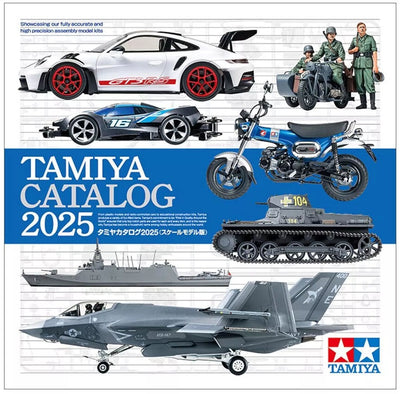 Tamiya Modelo de catálogo 2025 64457