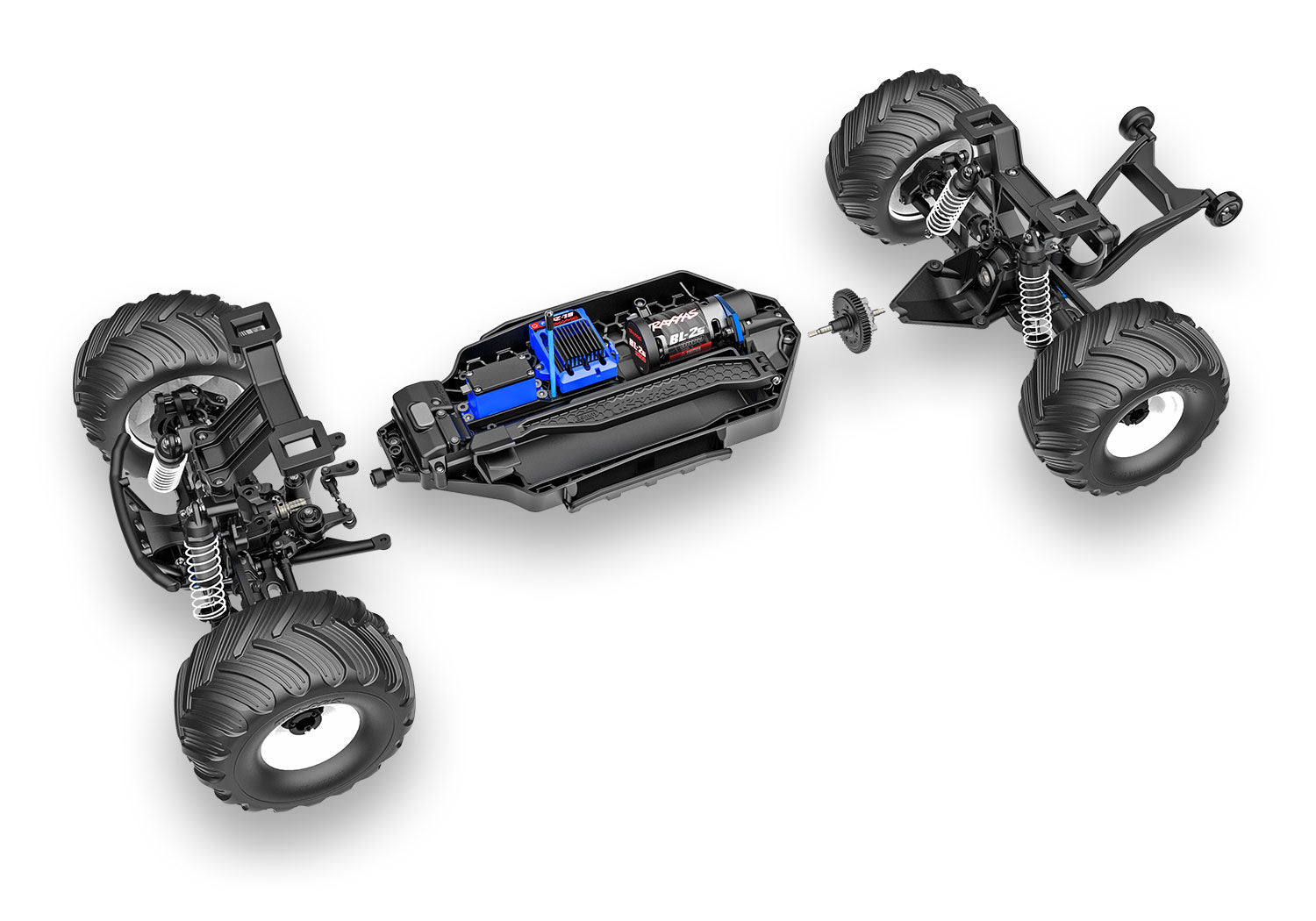 Traxxas Monster Truck Bigfoot 4x4 BL-2s RTR 67134-4