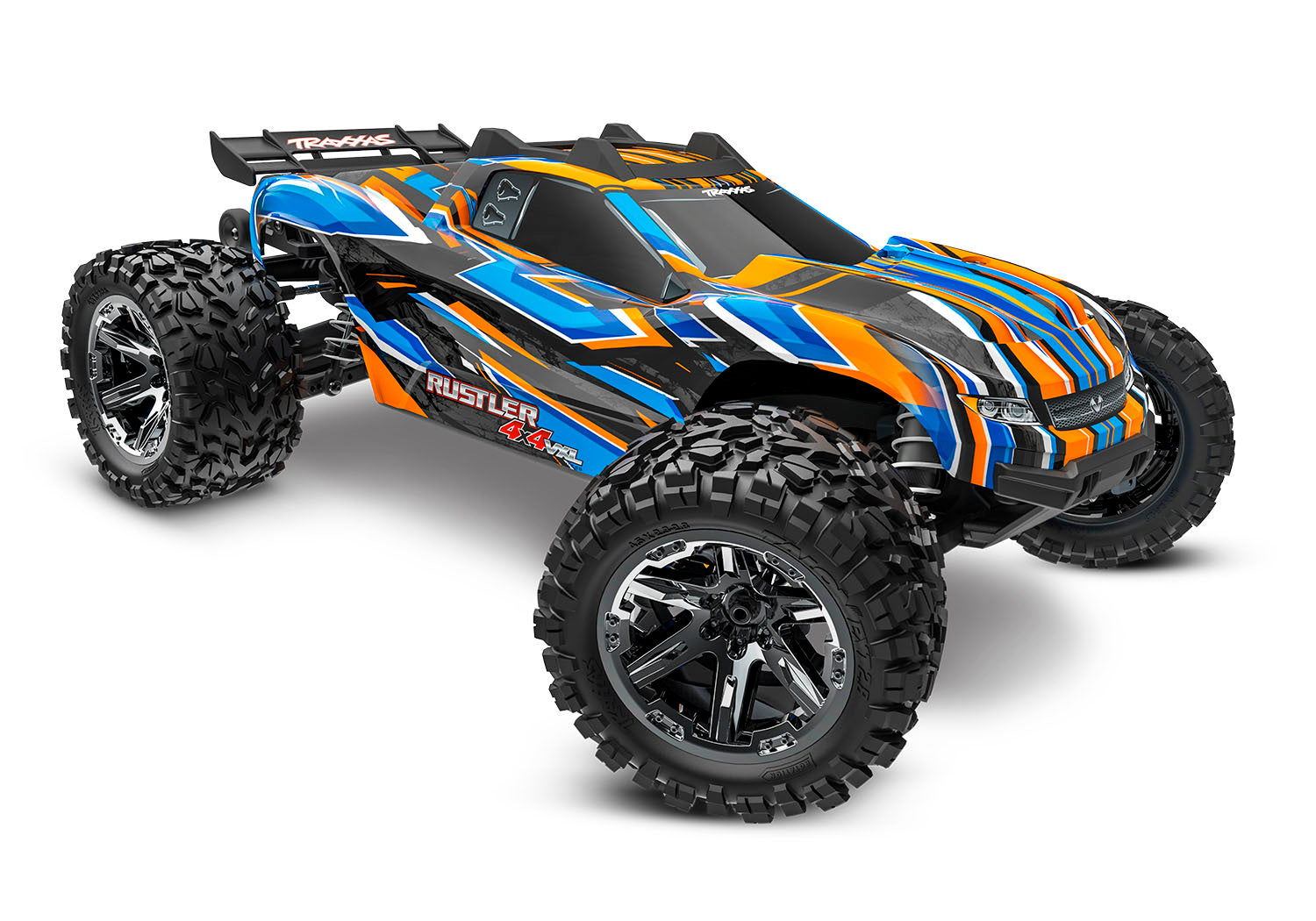 Traxxas Rustler 4x4 HD VXL 3S Clipless TSM RTR 67376-4