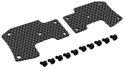 T-Work's Rear triangle carbon plate 1.5mm (x2) Agama N1E TO-246-N1-R-1.5