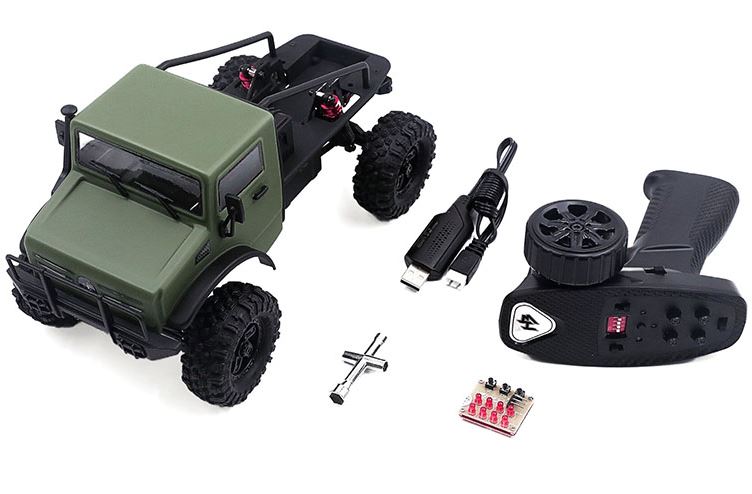 Absima Mini Crawler CR-18P T-Hunter Brushless 1/18 Verde RTR AB1810418