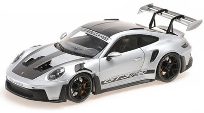 MiniChamps Porsche 911 GT3 RS 2022 Gris métal 1/18 110062021