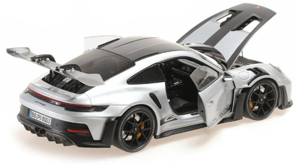 MiniChamps Porsche 911 GT3 RS 2022 Metallic Gray 1/18 110062021