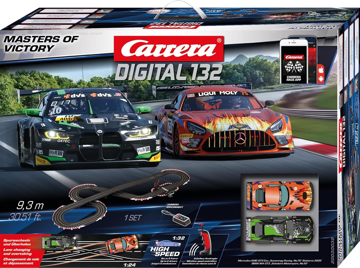 Carrera Digital 132 Master of Victory-circuit 30032