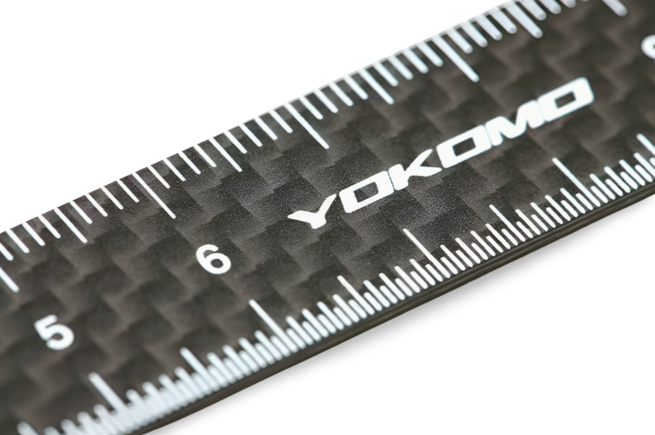 Yokomo Réglet carbone 150mm YT-CS15