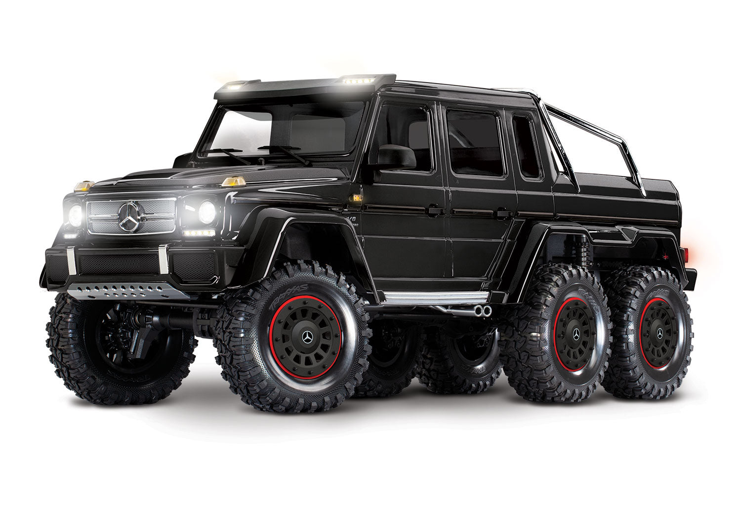 Traxxas TRX-6 Mercedes Benz G-luokka 63 AMG 6x6 Clipless RTR 88296-4