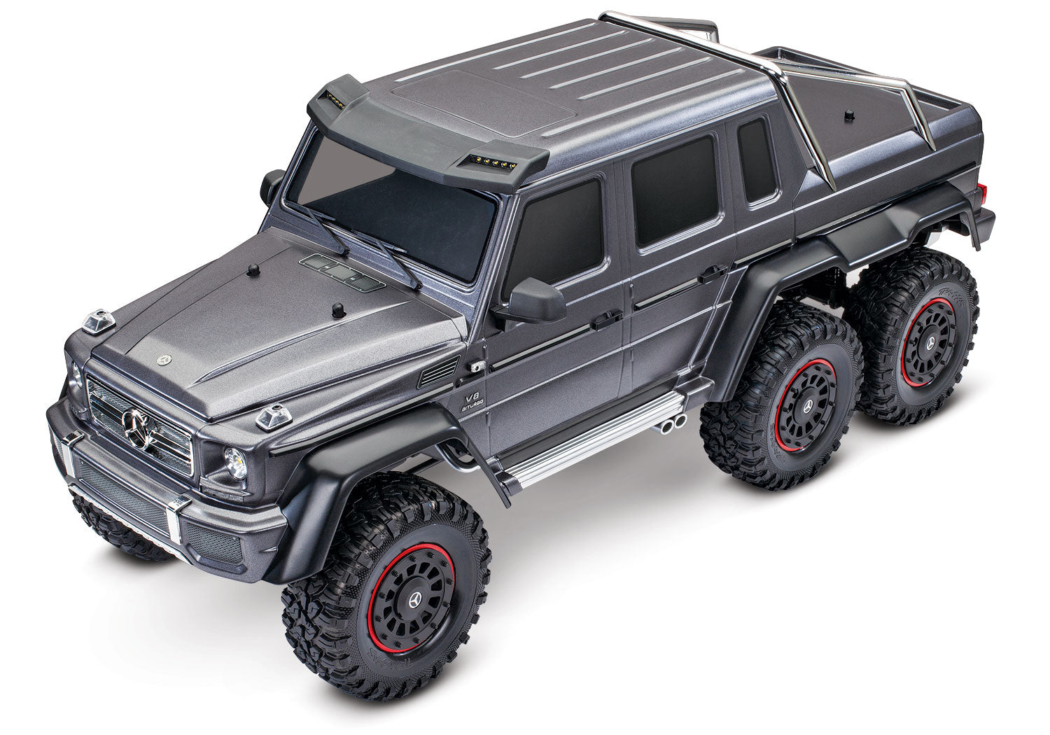 Traxxas TRX-6 Mercedes Benz G-luokka 63 AMG 6x6 Clipless RTR 88296-4