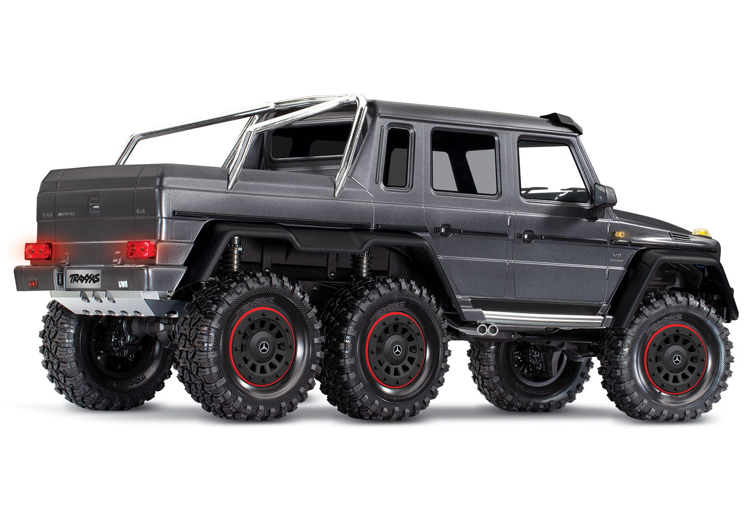 Traxxas TRX-6 Mercedes Benz G-luokka 63 AMG 6x6 Clipless RTR 88296-4