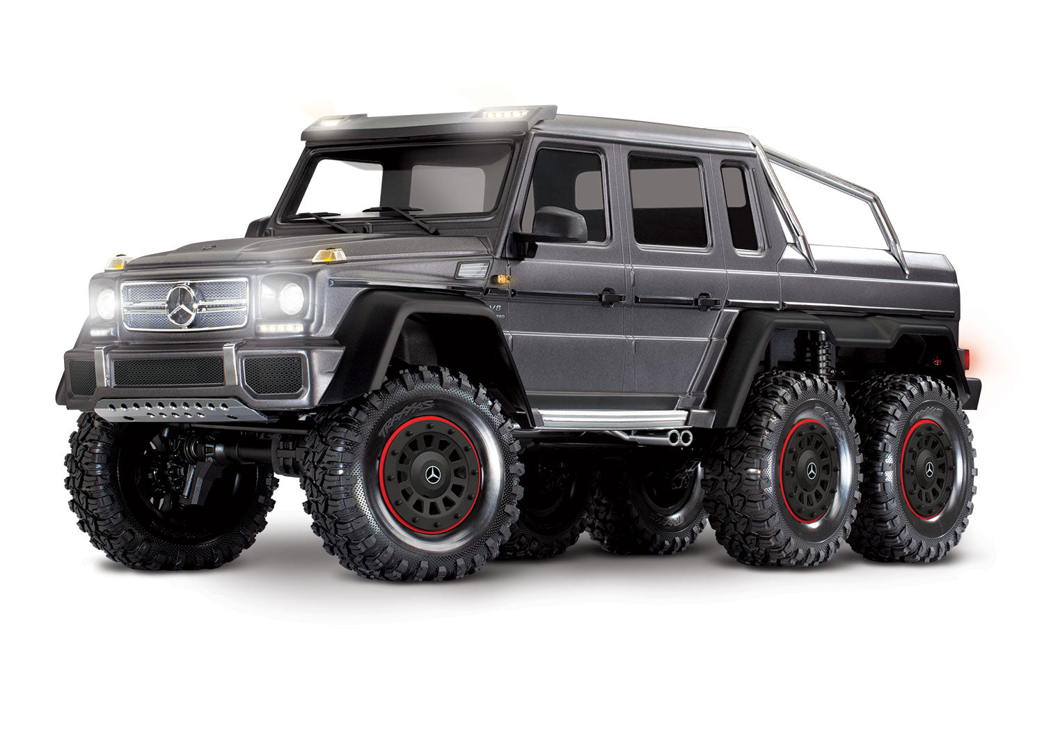 Traxxas TRX-6 Mercedes Benz G-luokka 63 AMG 6x6 Clipless RTR 88296-4