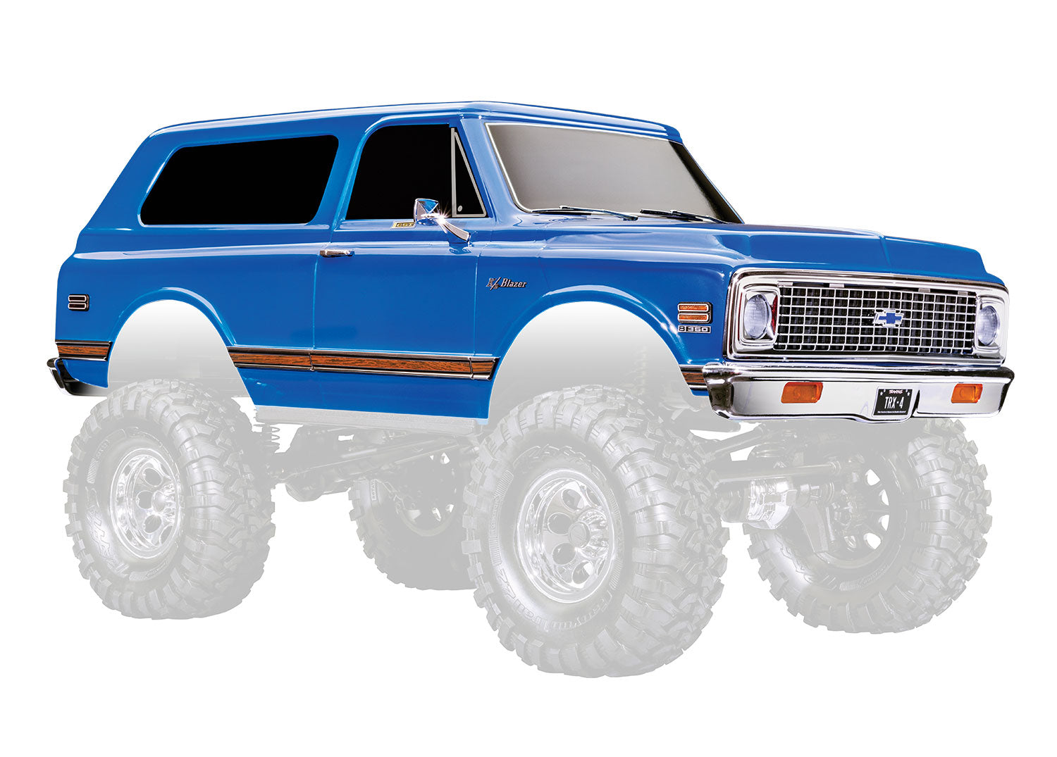 Traxxas 1972 Chevrolet Blazer Blue Body 9130-BLUE