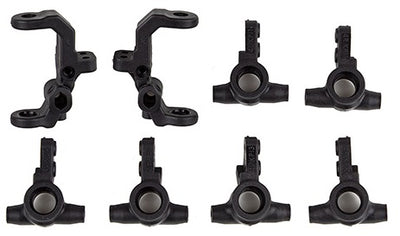 Team Associated Front calipers and spindles (8Pcs) RC10 B7 92414