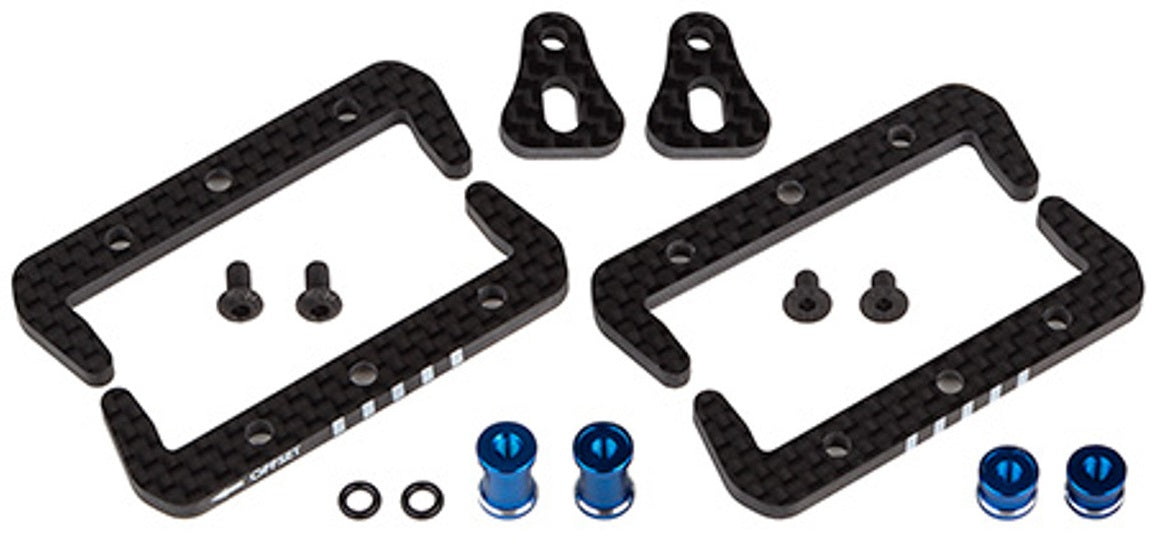 Team Associated Kit support batterie carbone RC10 B7 92482