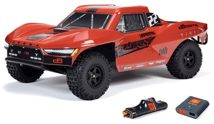 Arrma Fury Mega 550 2wd RTR + Akku ja laturi ARA3221S