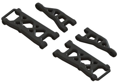 Arrma Achterste bovenste en onderste driehoek Type B (4 stuks) Mojave Grom ARA330840