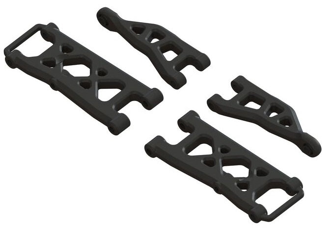 Arrma Achterste bovenste en onderste driehoek Type B (4 stuks) Mojave Grom ARA330840