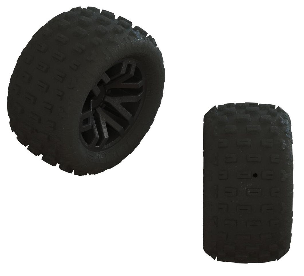 Arrma dBoots Fortress wielen (x2) Granite Grom ARA550112