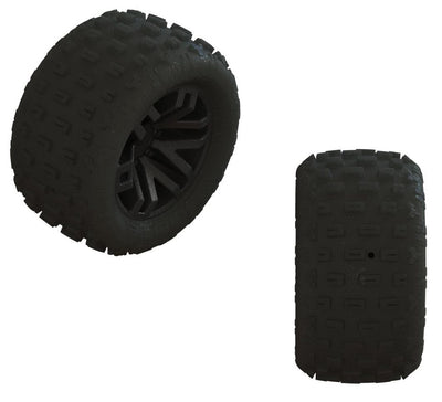 Arrma dBoots Fortress wheels (x2) Granite Grom ARA550112